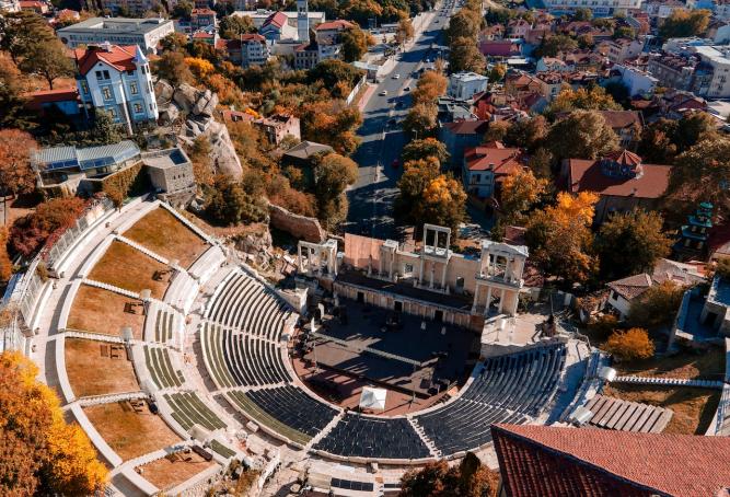 Plovdiv, Bulgaria by Denitsa Kireva via Pexels.