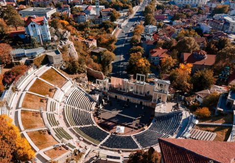 Plovdiv, Bulgaria by Denitsa Kireva via Pexels.